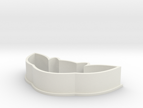 Taco the Imp Cookie Cutter in White Natural Versatile Plastic