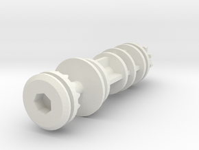  Volvo V50 headlight height adjustment screw in White Natural Versatile Plastic