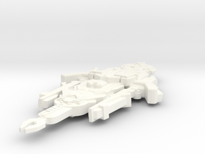 Hekoar Class Freighter in White Processed Versatile Plastic