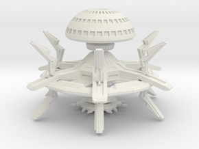 Cardassians Space Station in White Natural Versatile Plastic