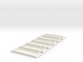 P1 Pontoon 1/700 Scale 6 Off in White Natural Versatile Plastic