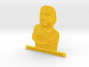 Mohenjo-daro Sculpture The Priest-King in Yellow Processed Versatile Plastic