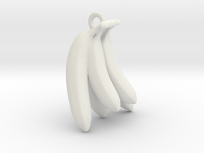 Banana in White Natural Versatile Plastic