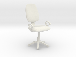Chair Mala in White Natural Versatile Plastic