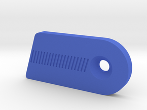 Cartel Fantom Clicker Ext Plate RH in Blue Processed Versatile Plastic
