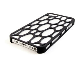iPhone 5 / 5s Voronoi Case #3 in Black Natural Versatile Plastic