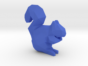 19-Squirrel-Printable in Blue Processed Versatile Plastic