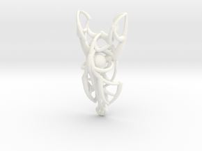 Dreamweaver Pendant in White Processed Versatile Plastic