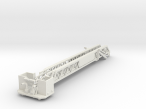 HO 1/87 Pierce Platform: retracted-platform (repai in White Natural Versatile Plastic