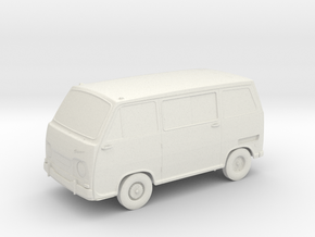1966 Subaru 360 Van (Sambar) 1:24 in White Natural Versatile Plastic