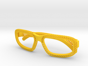'Hatch' glasses for Eyewear Kit in Yellow Processed Versatile Plastic