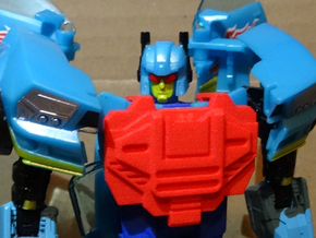 TFCC Carzap - Add-On Chestplate in Red Processed Versatile Plastic