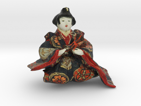 The Japanese Hina Doll-3 in Full Color Sandstone