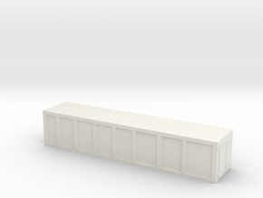 Container 1/220 Z scale in White Natural Versatile Plastic