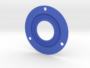 RE10-4 Frontplate 62mm (RM10-4v) in Blue Processed Versatile Plastic