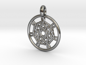Harpalyke pendant in Polished Silver