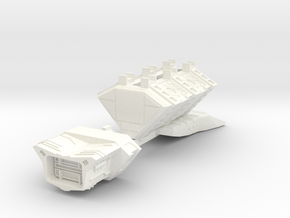 Somtaaw Explorer Lower Module  in White Processed Versatile Plastic
