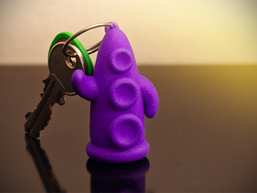 Tentacle - Day of the Tentacle in Purple Processed Versatile Plastic