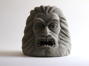 Zardoz Head in Full Color Sandstone