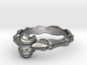 Joint Ring - Catena (M) in Polished Silver