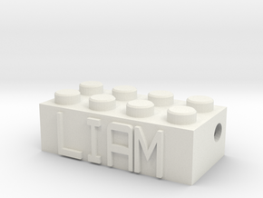 LIAM in White Natural Versatile Plastic