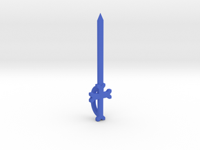 The Sword of Sunshine in Blue Processed Versatile Plastic
