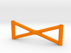 Super SuDu rear brace in Orange Processed Versatile Plastic