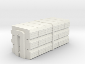 Barracks in White Natural Versatile Plastic