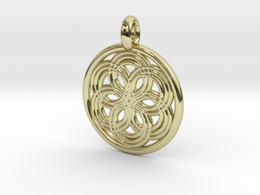 Thyone pendant in 18K Gold Plated