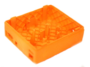 CarPC Case in Orange Processed Versatile Plastic
