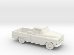 1/87 1958 Chevrolet Apache in White Natural Versatile Plastic