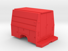 Support Body in Red Processed Versatile Plastic