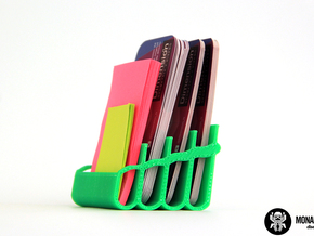 Card Holder Monaraña in Green Processed Versatile Plastic
