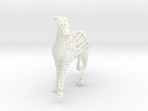 2014 Year of the Horse- Nylon (Small) in White Processed Versatile Plastic