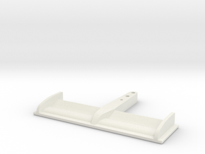 RC F1 Wing mid 90s in White Natural Versatile Plastic