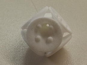 tubes&spheres dice in White Natural Versatile Plastic