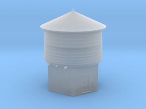 N Scale PEIR 25K Gal Water Tower Assembled in Tan Fine Detail Plastic