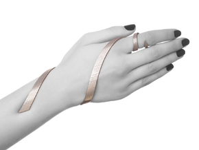 Kimberly Ovitz - Coelom Bracelet  in Black Natural Versatile Plastic
