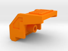 Legendary Hood (5mm port) in Orange Processed Versatile Plastic