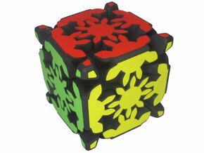 Danger Cube in White Natural Versatile Plastic