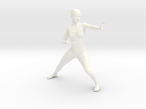 Karate in White Processed Versatile Plastic