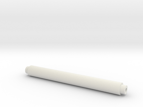 Toilet Paper Roller in White Natural Versatile Plastic