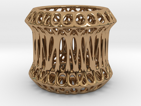 Candle Holder 3cm (004) in Polished Brass