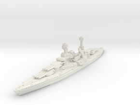 1/1800 USS South Dakota BB (1920) in White Natural Versatile Plastic