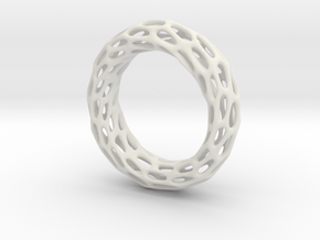 Trous Ring S 9.5 in White Natural Versatile Plastic