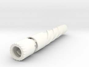 Pencil Extender 2 in White Processed Versatile Plastic