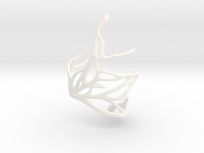 Corallium Bracelet in White Processed Versatile Plastic