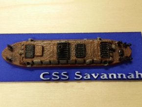 1/600 CSS Savannah in Black Natural Versatile Plastic
