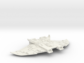 Protectorate Defender MK I, Battlefleet Cruiser se in White Natural Versatile Plastic: Small