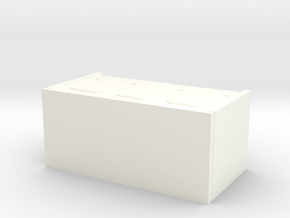 1/16 scale Firefly Radio Box in White Processed Versatile Plastic